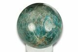 Bright Blue Apatite Sphere - Madagascar #249132-1